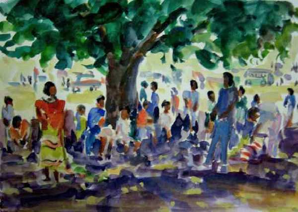 Marché à Latauka 2