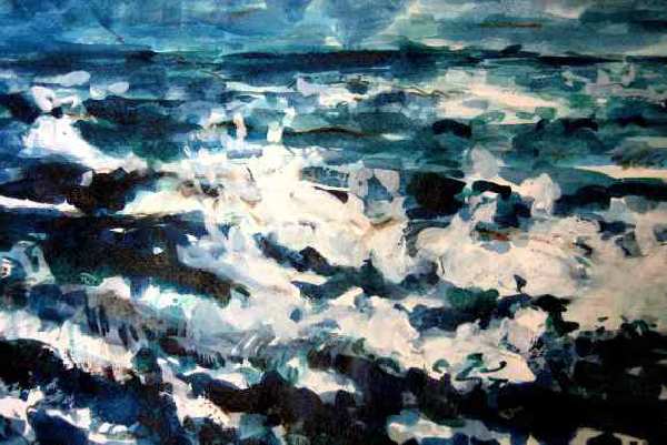 Mer agitée