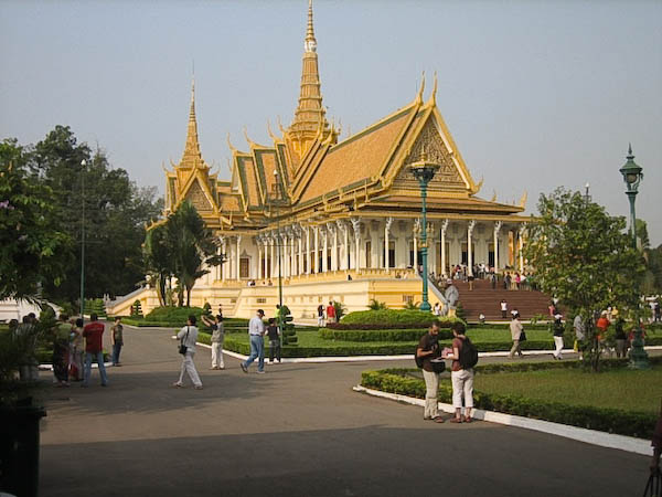 Phnom Pen palais-royal