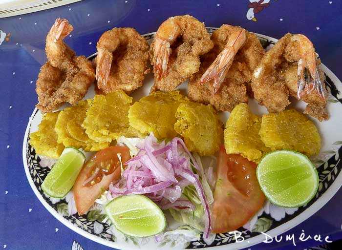 plat typique de Borbón