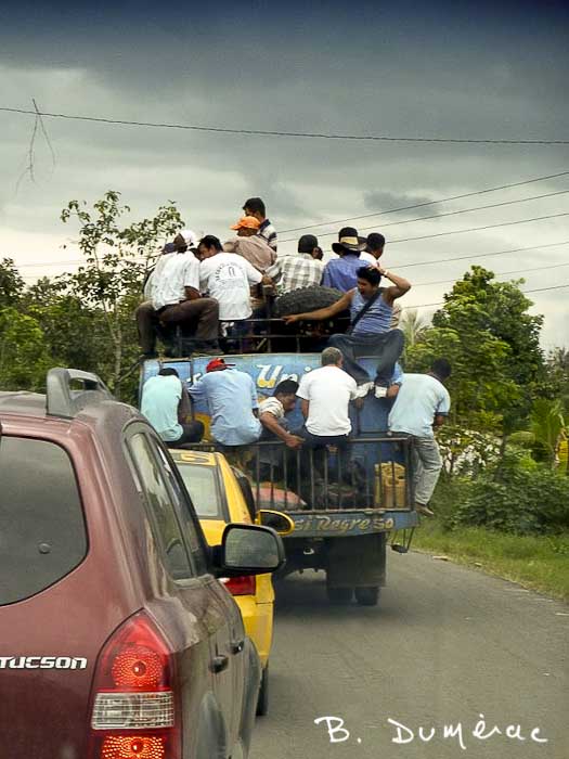 route vers Santa Maria