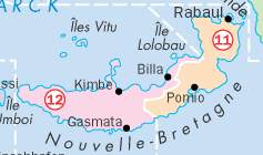 carte Kimbe