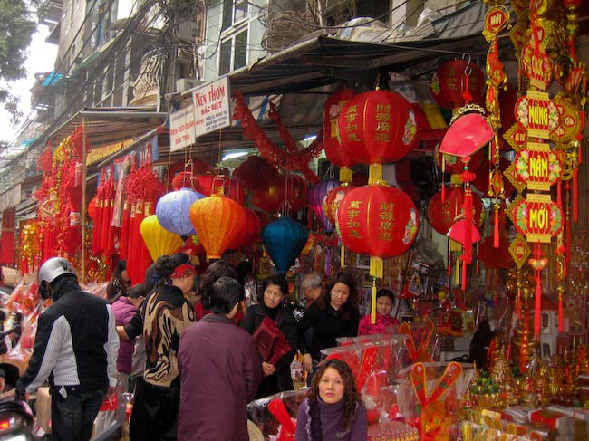 Lanternes à Hanoi