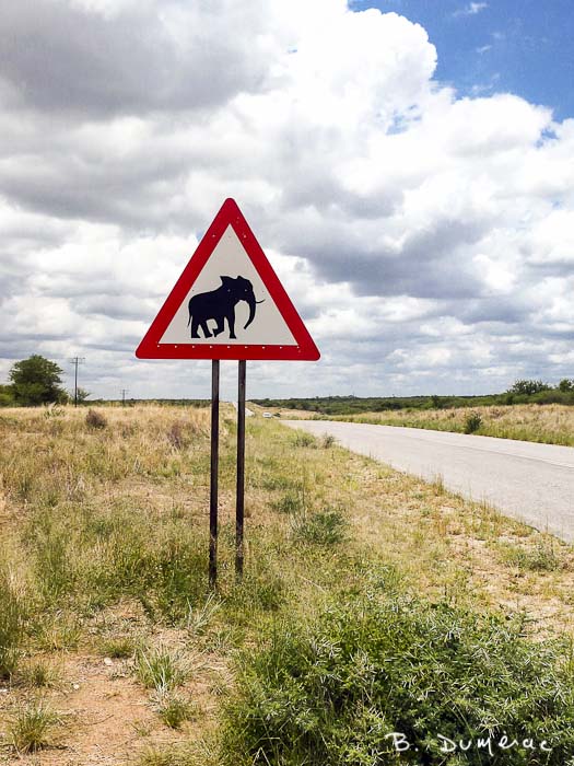 Route en Namibie