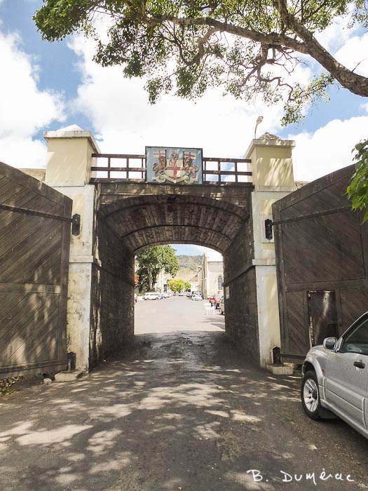 Porte d'entrée de la ville de Jamestown