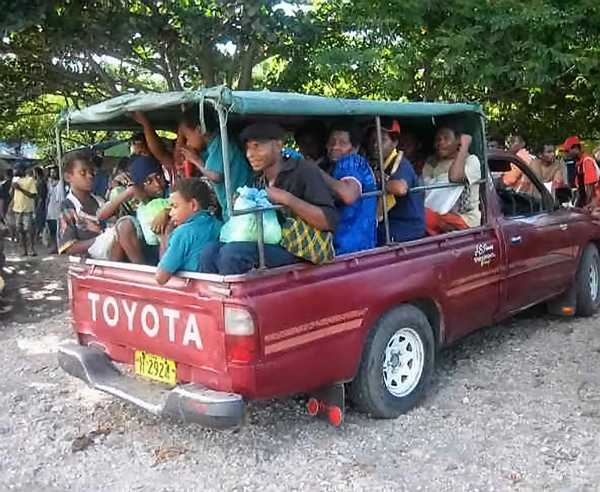 taxi à Rabaul