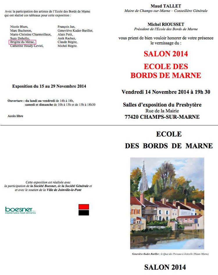 expo bords de Marne 2014